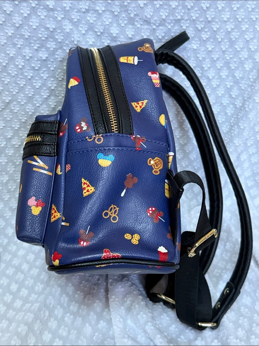 Disney Parks LoungeFly Mini Backpack Snacks Limited Edition